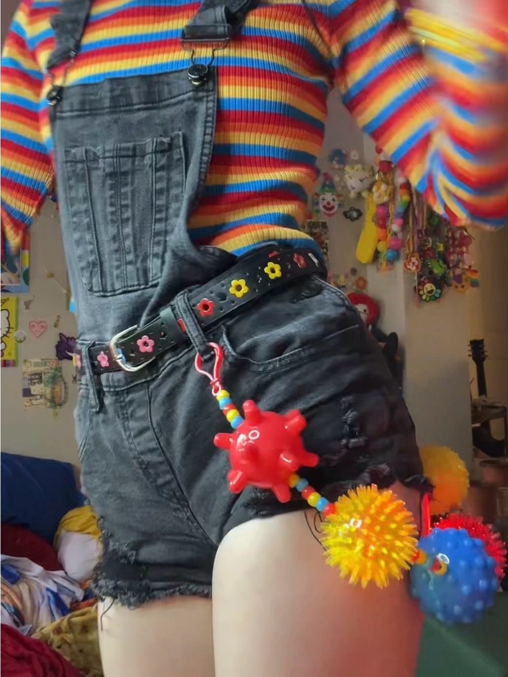 LIGHT-UP Clown Belt Chain 🤡🎪